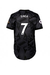 Fotbalové Dres Arsenal Bukayo Saka #7 Dámské Venkovní Oblečení 2022-23 Krátký Rukáv